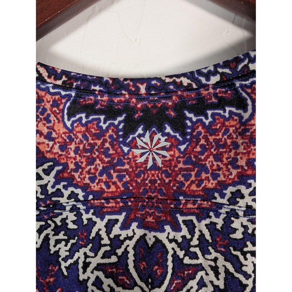 Athleta Tank Top‎ Womens Small Ruched Side Sleeveless Activewear Shirt - Picture 5 of 13